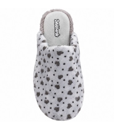 ZAPATILLA DEVALVERDE 6071 CORAZONES  GRIS