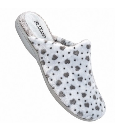 ZAPATILLA DEVALVERDE 6071 CORAZONES  GRIS