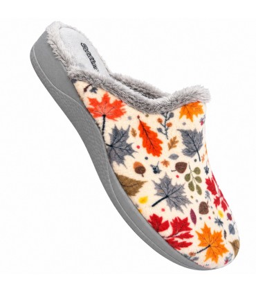ZAPATILLA DEVALVERDE 1203 HOJAS GRIS