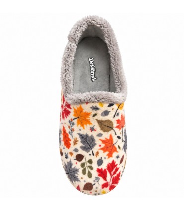 ZAPATILLA DEVALVERDE CERRADA 1210 HOJAS GRIS
