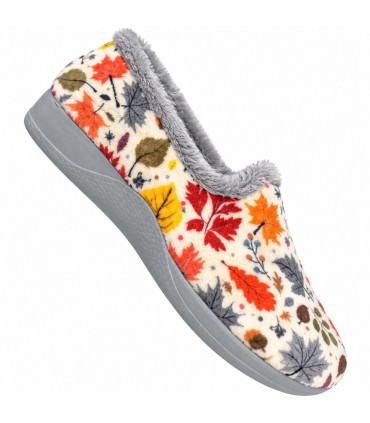 ZAPATILLA DEVALVERDE CERRADA 1210 HOJAS GRIS