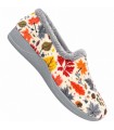 ZAPATILLA DEVALVERDE CERRADA 1210 HOJAS GRIS