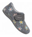 ZAPATILLA DEVALVERDE ABOTINADA 6097 NIEVE GRIS