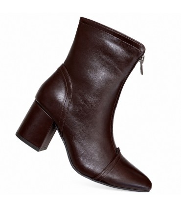 BOTIN CREMALLERA TACON ETIKA 32022 CAFE