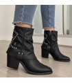 BOTIN CAMPERO TACHUELAS DNG DHS31959 NEGRO