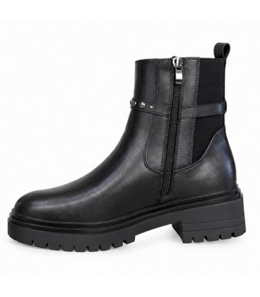 BOTIN ELASTICO PLANO DHS31955 NEGRO