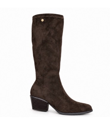 BOTA TACON ANCHO ISTERIA 1323 MOKA
