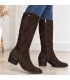 BOTA TACON ANCHO ISTERIA 1323 MOKA