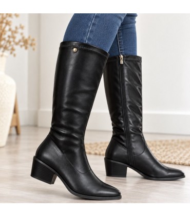 BOTA TACON ANCHO ISTERIA 1325 NEGRO
