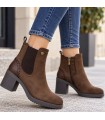 BOTIN TACON AMARPIES ELASTICO AJC31180 CHOCOLATE
