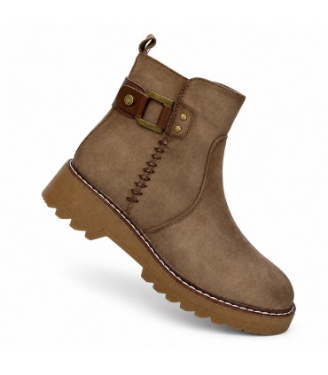 BOTIN AMARPIES HEBILLA AJC31163 TAUPE
