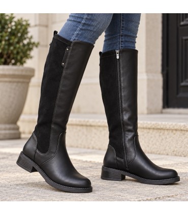 BOTA ALTA PLANA AMARPIES AZS31215 NEGRO