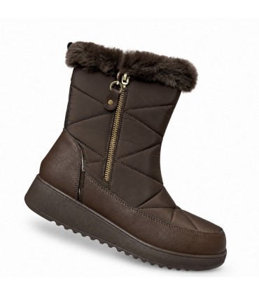 BOTIN AMARPIES ACOLCHADO COMODO ATL31138 MARRON