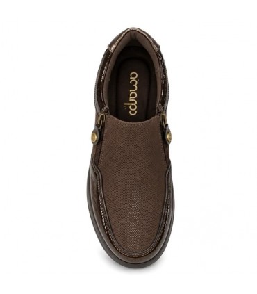 ZAPATO AMARPIES CREMALLERA AMD31033 MARRON