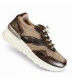 ZAPATILLA AMARPIES COMODA AMD31056 COMBI TAUPE