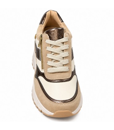 ZAPATILLA AMARPIES COMODA AMD31073 BEIGE