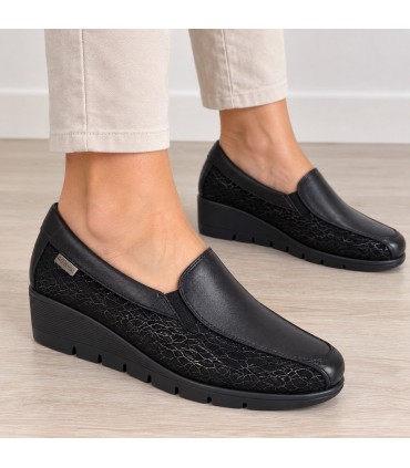 ZAPATO PIEL 48 HORAS 620506/01 CASPIO NEGRO