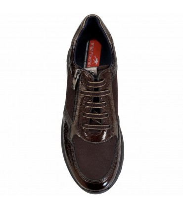 ZAPATO FLUCHOS PIEL MORGAN F2308 CAFE