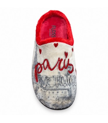ZAPATILLA CASA FLOSSY 26-377 PARIS BEIGE
