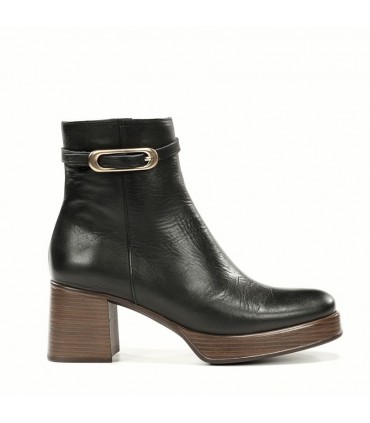 BOTIN PIEL FLUCHOS CRISTEL D9733 SKIMO NEGRO