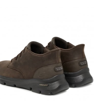 BOTIN SKECHERS RIDLEY CON SLIP-INS ARCHFIT 205514 COCOA