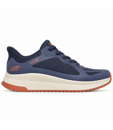 ZAPATILLA SKECHERS SLIP-INS BOBS SQUAD 4 118423 NAVY