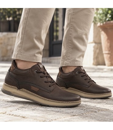 BOTIN PIEL HOMBRE FLUCHOS JEFF F2512 CAFE