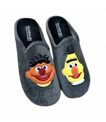 ZAPATILLA CASA EPI Y BLAS VULCA-BICHA 4817 MARENGO NEGRO