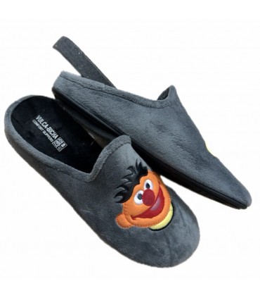 ZAPATILLA CASA EPI Y BLAS VULCA-BICHA 4817 MARENGO NEGRO