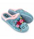 ZAPATILLA CASA FRIDA FLORES 30-502 AGUAMAR