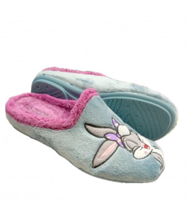 ZAPATILLA VULCA-BICHA CONEJA 4346 TURQUESA FRAMBUESA