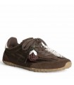 ZAPATILLA ADORNOS SNAKERINAS M6505 CAFE