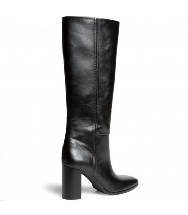 BOTA ALTA TACON CUADRADO M6870 NEGRO