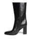 BOTA ALTA TACON CUADRADO M6870 NEGRO