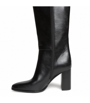 BOTA ALTA TACON CUADRADO M6870 NEGRO