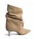 BOTIN TACON FINO EFECTO ARRUGA M6880 CAMEL
