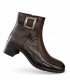 BOTIN PIEL TACON DORKING BY FLUCHOS IKIA 9199 CASTAÑO CAFE