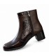 BOTIN PIEL TACON DORKING BY FLUCHOS IKIA 9199 CASTAÑO CAFE
