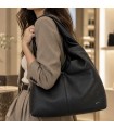 BOLSO POLIPIEL ADZQ260396-1 NEGRO