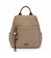 MOCHILA NYLON 28983 TAUPE