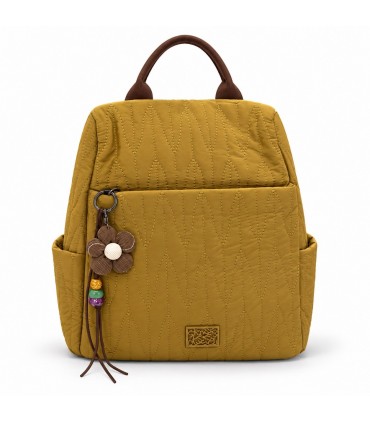 MOCHILA NYLON 28983 MOSTAZA