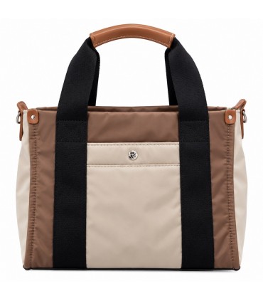 BOLSO NYLON ADZQ260458-2 CAFE