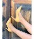 ZAPATO STILETTO LBX17 AMARILLO