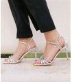 SANDALIA PERLA 1JB-0136 PLATA