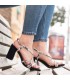 SANDALIA SNAKE  K2012502 NEGRO