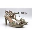 SANDALIA BRILLANTE A2111 PLATA