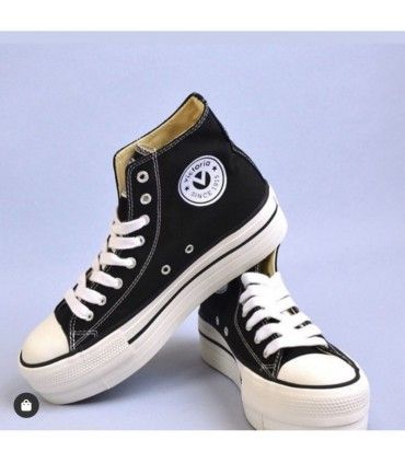 ZAPATILLA VICTORIA TELA 1061101 NEGRO