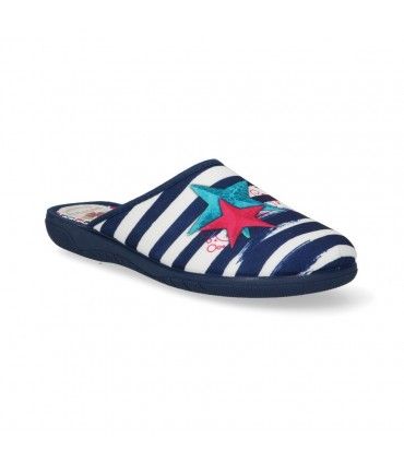 ZAPATILLA CASA MUJER ALCALDE 6005 MARINO