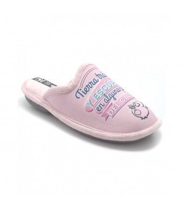 ZAPATILLA CASA 34-207 ROSA