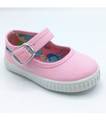 ZAPATILLA LONA JAVER 62 ROSA